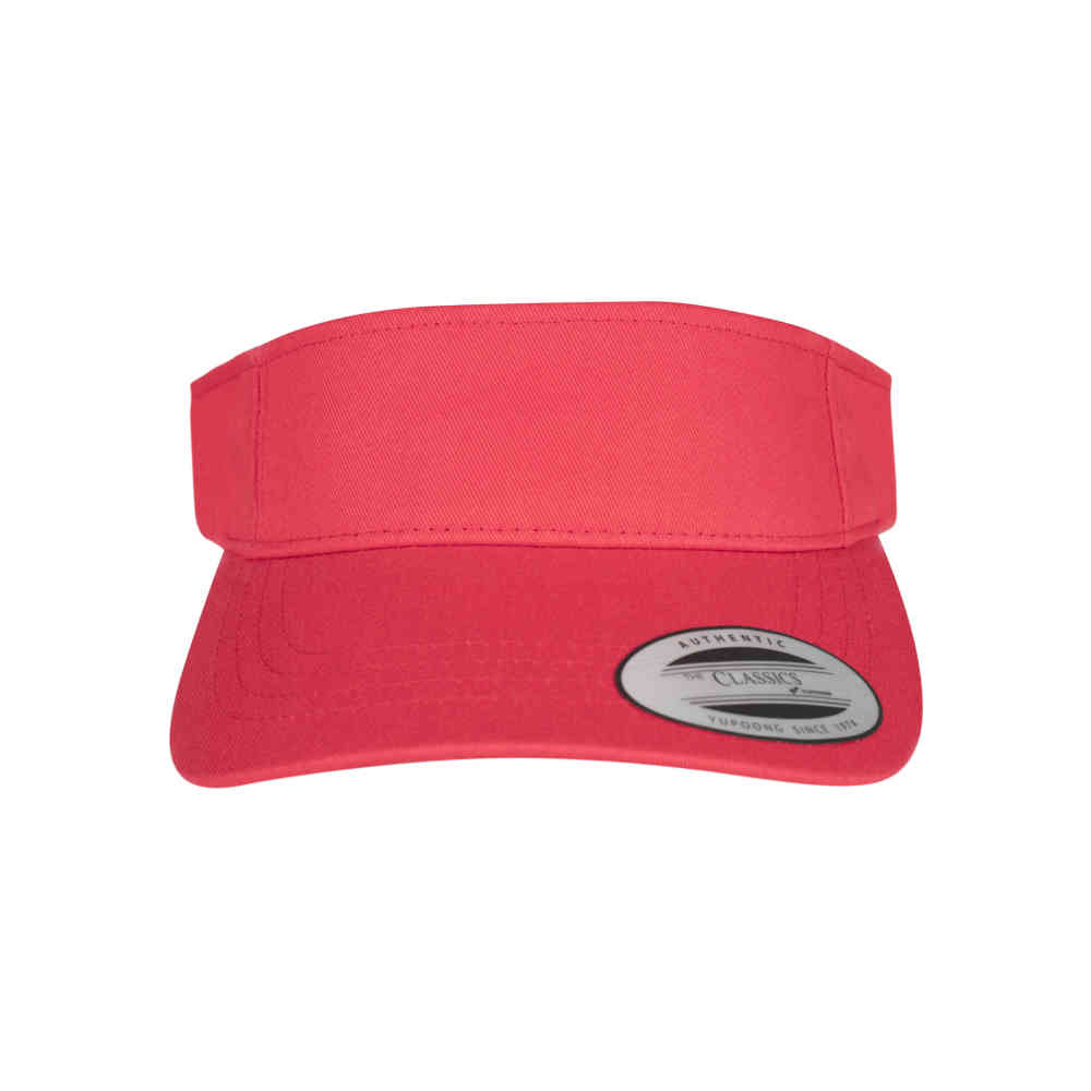 Flexfit - Curved Visor Cap red one size Visière - Rouge